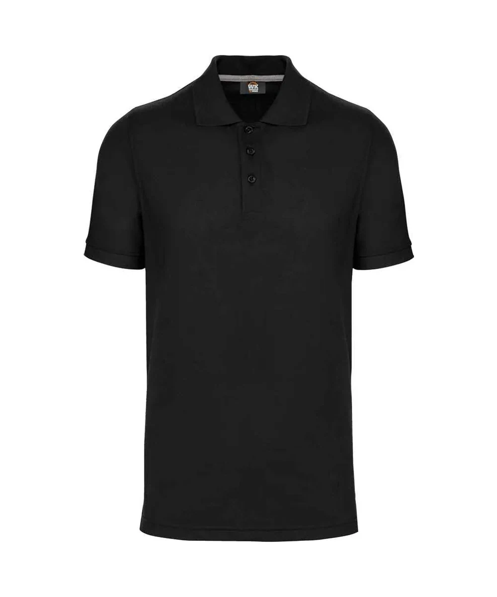 Wk Designed To Work Anti-Bacterial Piqué Polo Shirt