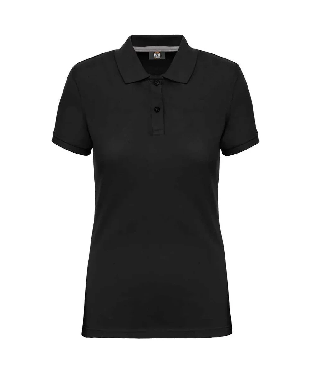 Wk Designed To Work Ladies Anti-Bacterial Piqué Polo Shirt