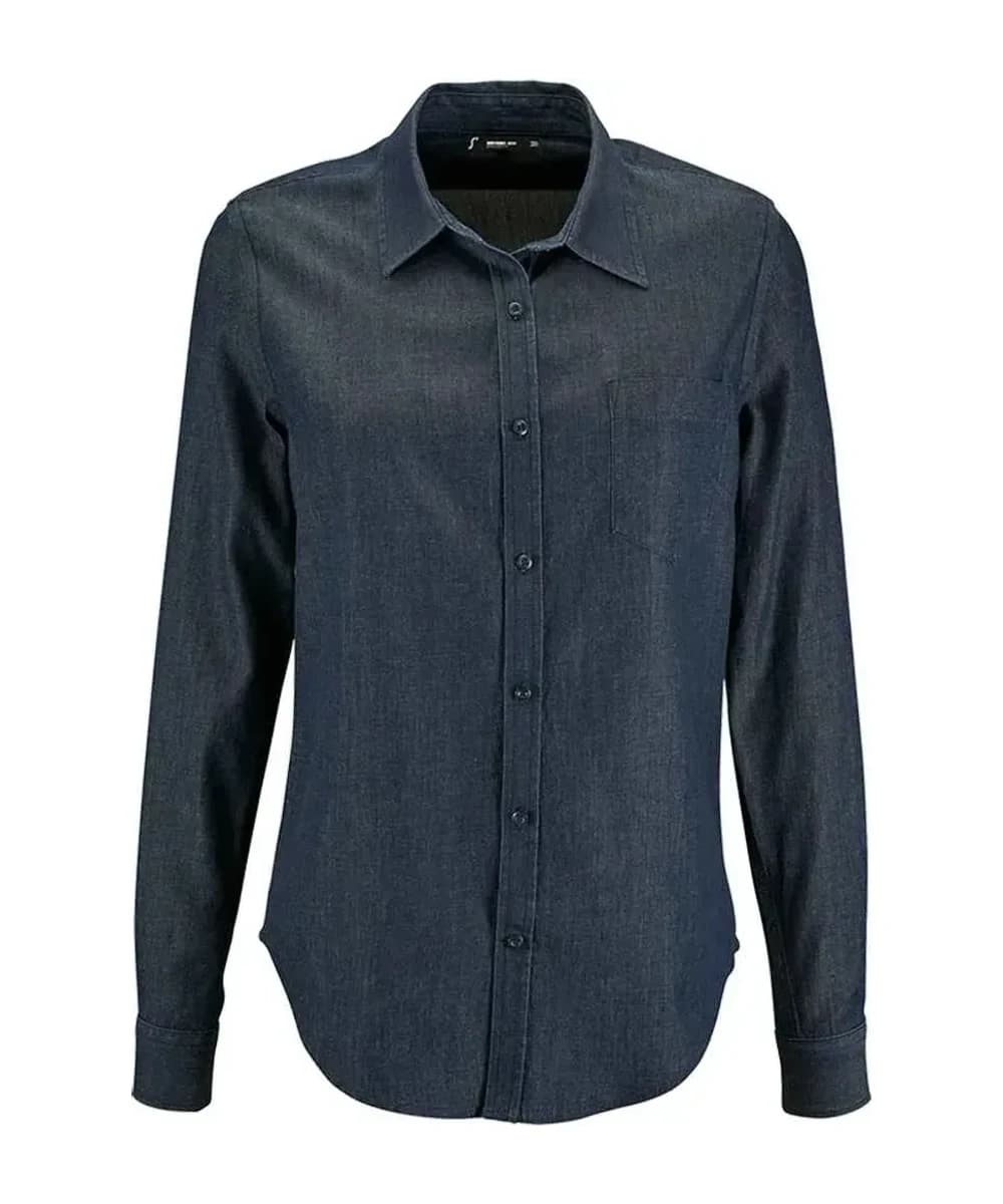 Sol's Ladies Barry Denim Shirt