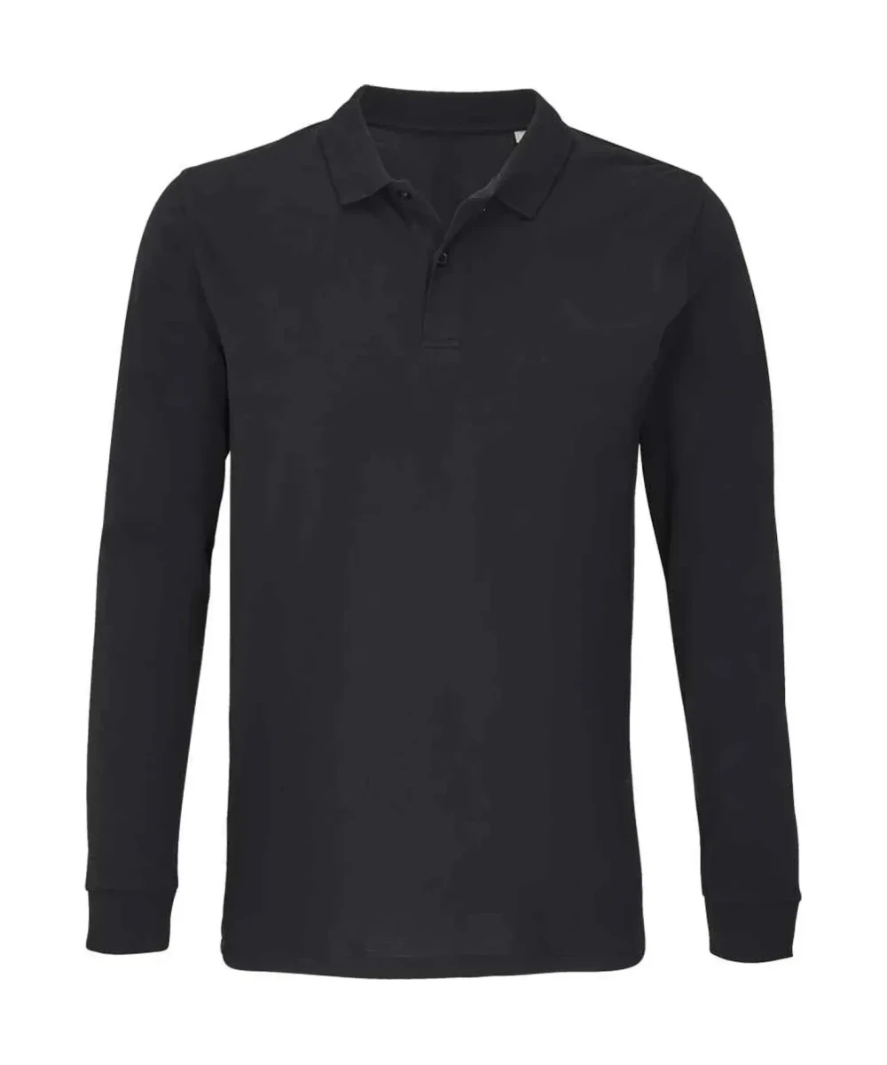 Sol's Unisex Planet Long Sleeve Piqué Polo Shirt