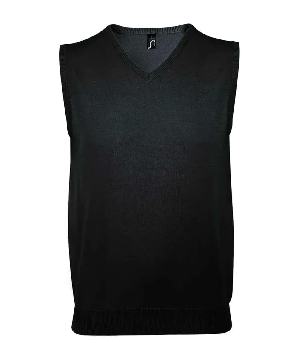 Sol's Unisex Gentlemen Sleeveless Cotton Acrylic V Neck Sweater