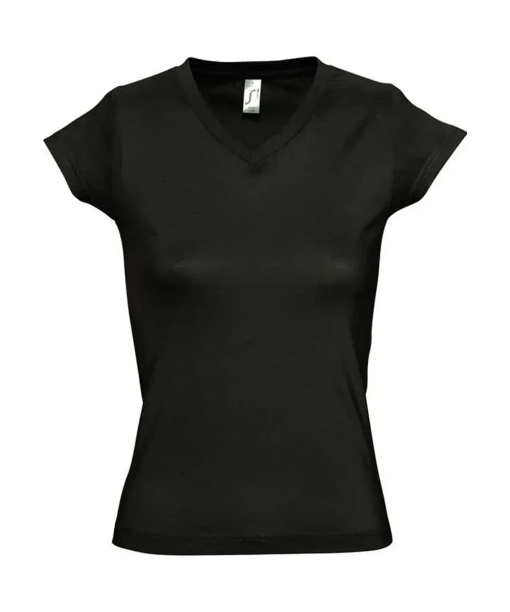Sol's Ladies Moon V Neck T-Shirt