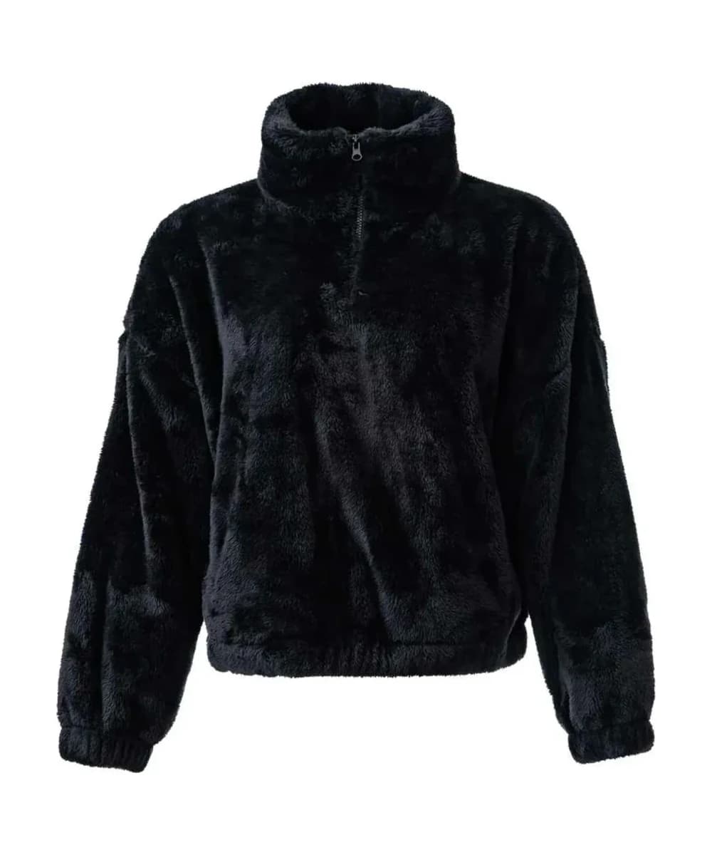 Brand Lab Ladies Fluffy 1/4 Zip Fleece