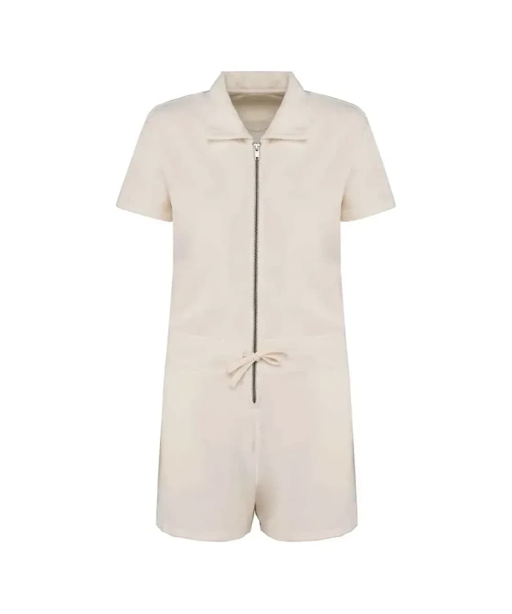 Native Spirit Ladies Terry Towel Short Overall