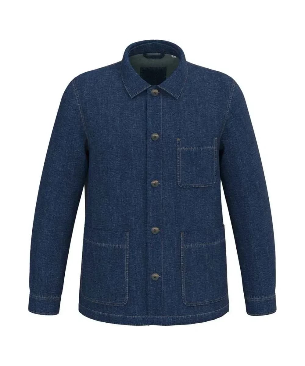 Native Spirit Unisex Dropped Shoulder Denim Jacket