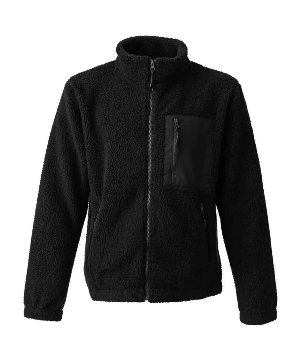 Ravine Unisex Full Zip Borg Fleece Jacket