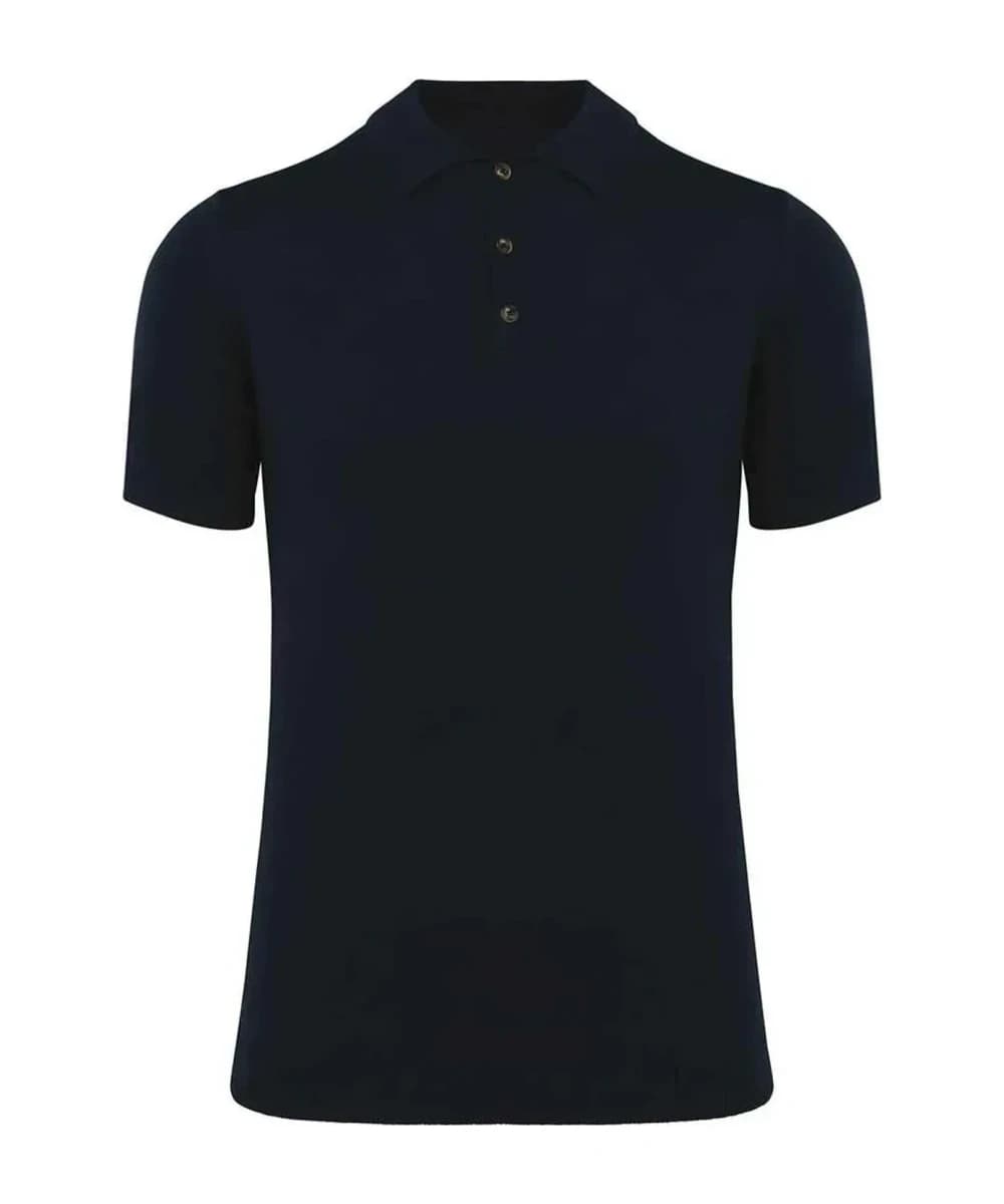 Spasso Knitted Polo Shirt