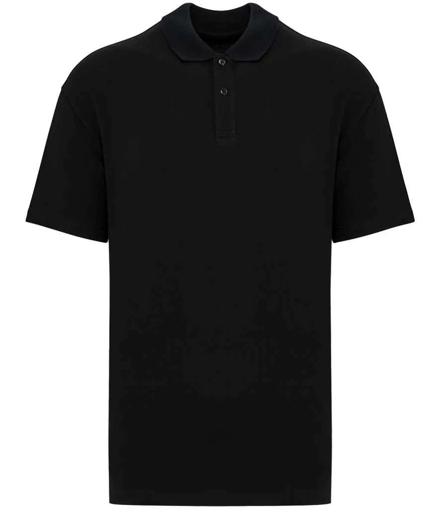 Native Spirit Drop Shoulder Piqué Polo Shirt