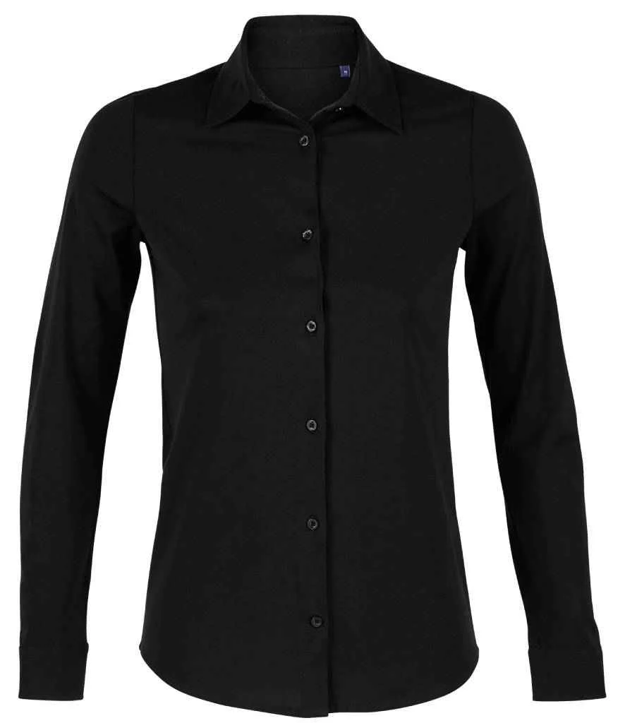 Neoblu Ladies Balthazar Jersey Long Sleeve Shirt