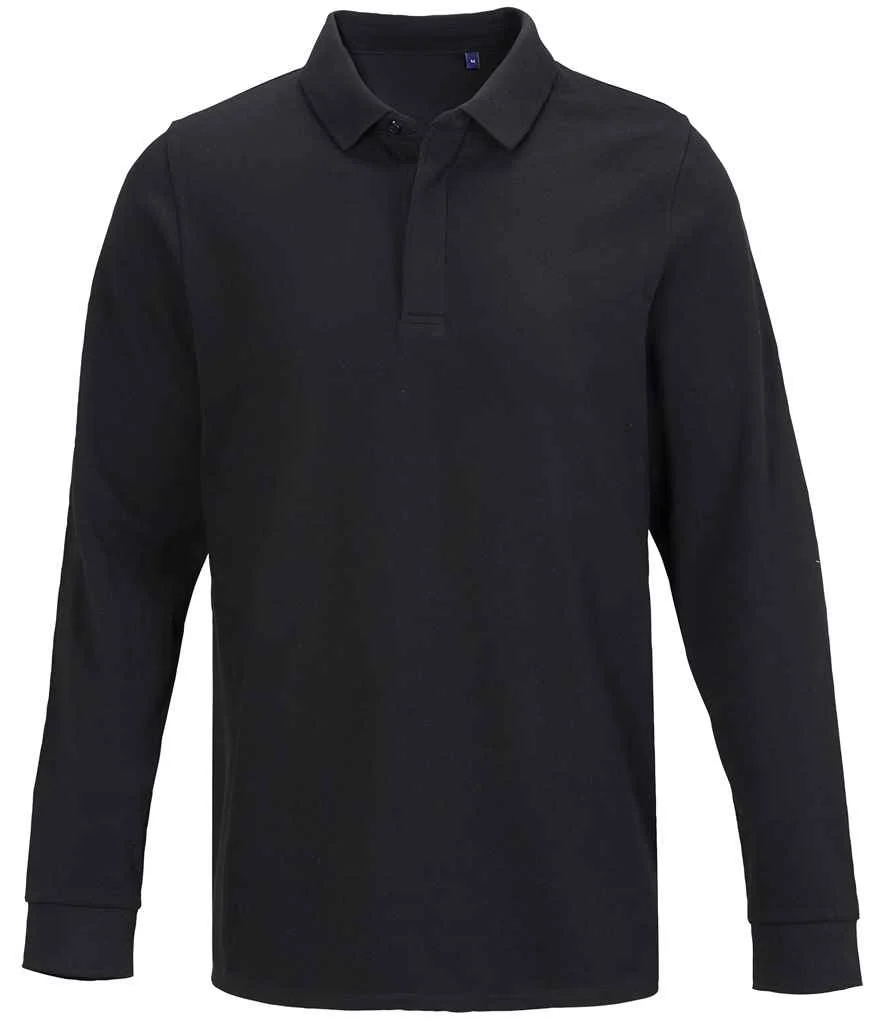 Neoblu Owen Long Sleeve Piqué Polo Shirt