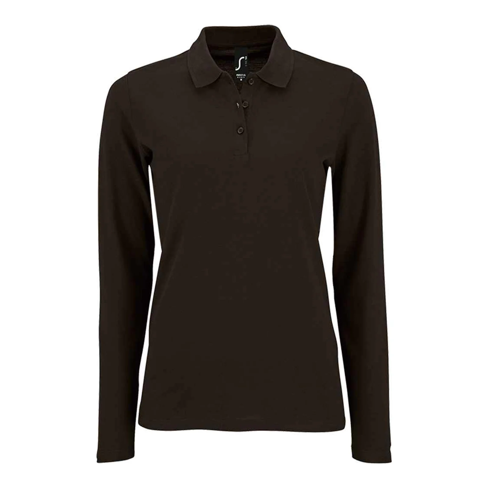 Sol's Ladies Perfect Long Sleeve Piqué Polo Shirt