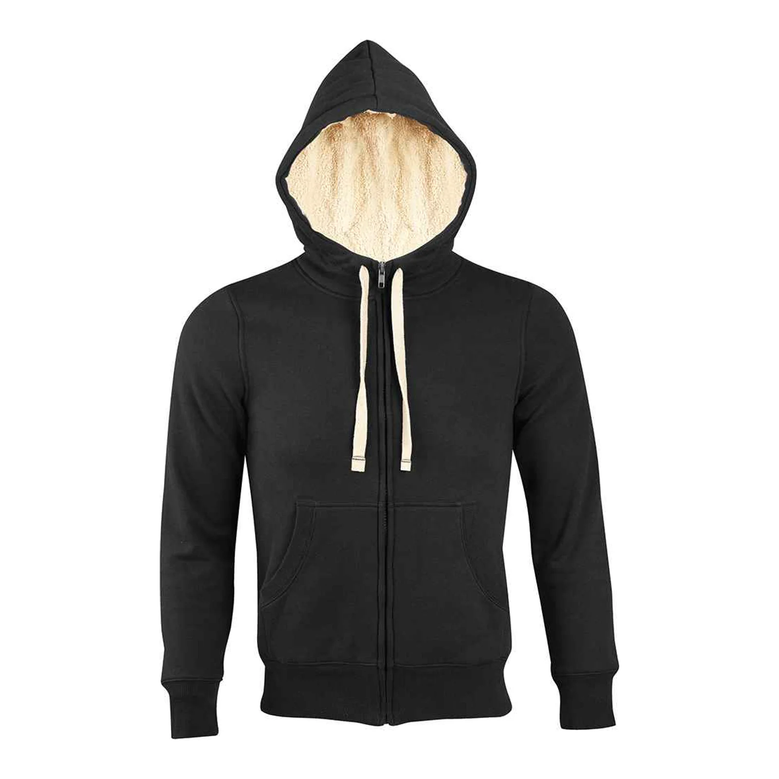 Sol's Unisex Sherpa Hooded Jacket