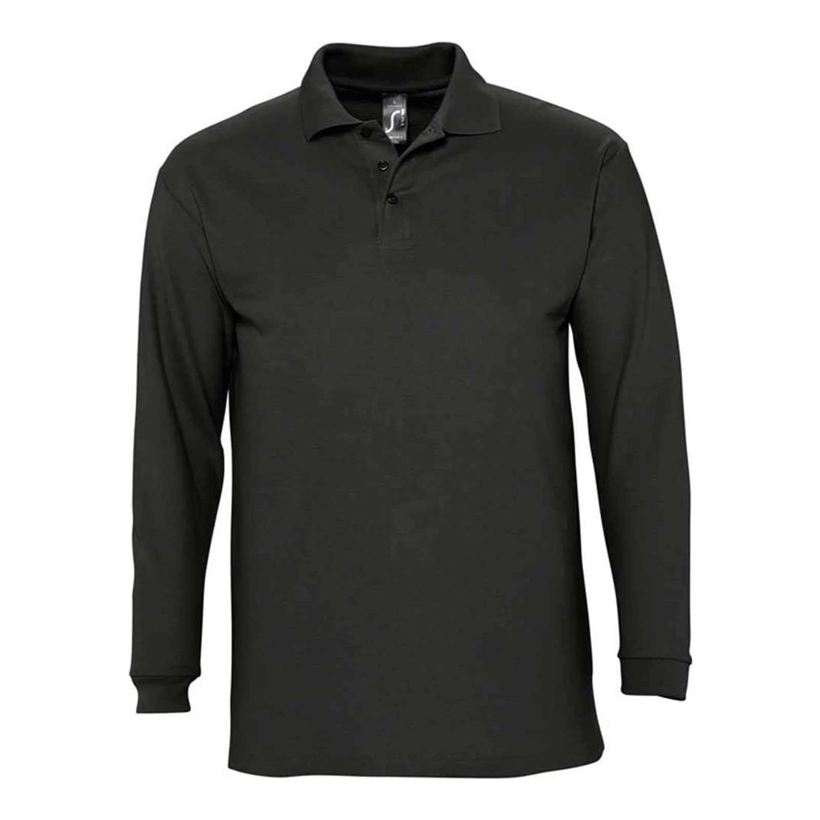 Sol's Winter Ii Long Sleeve Cotton Piqué Polo Shirt