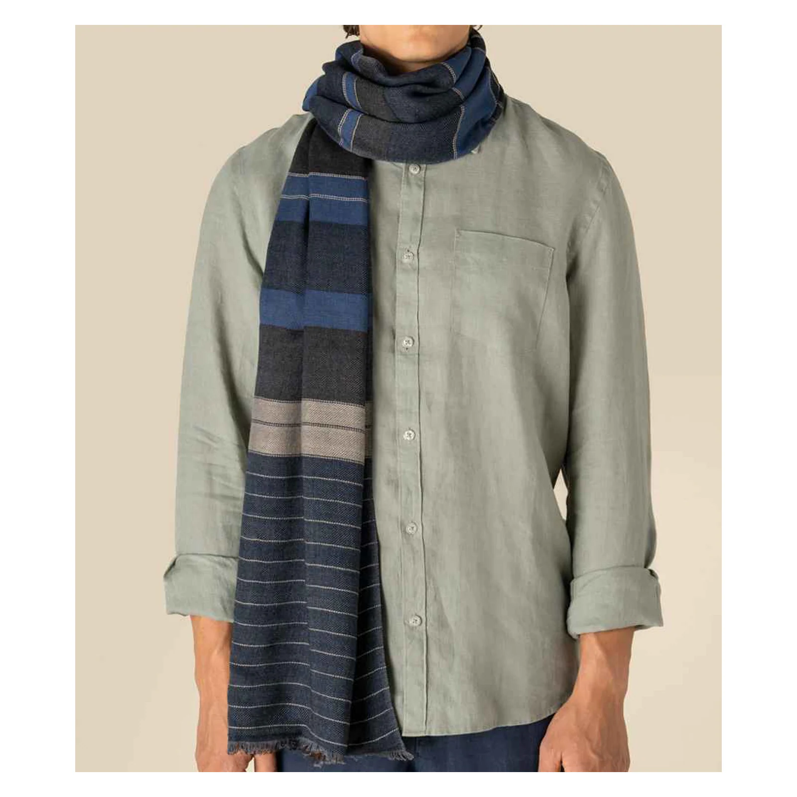 Spasso Twill Reversible Scarf