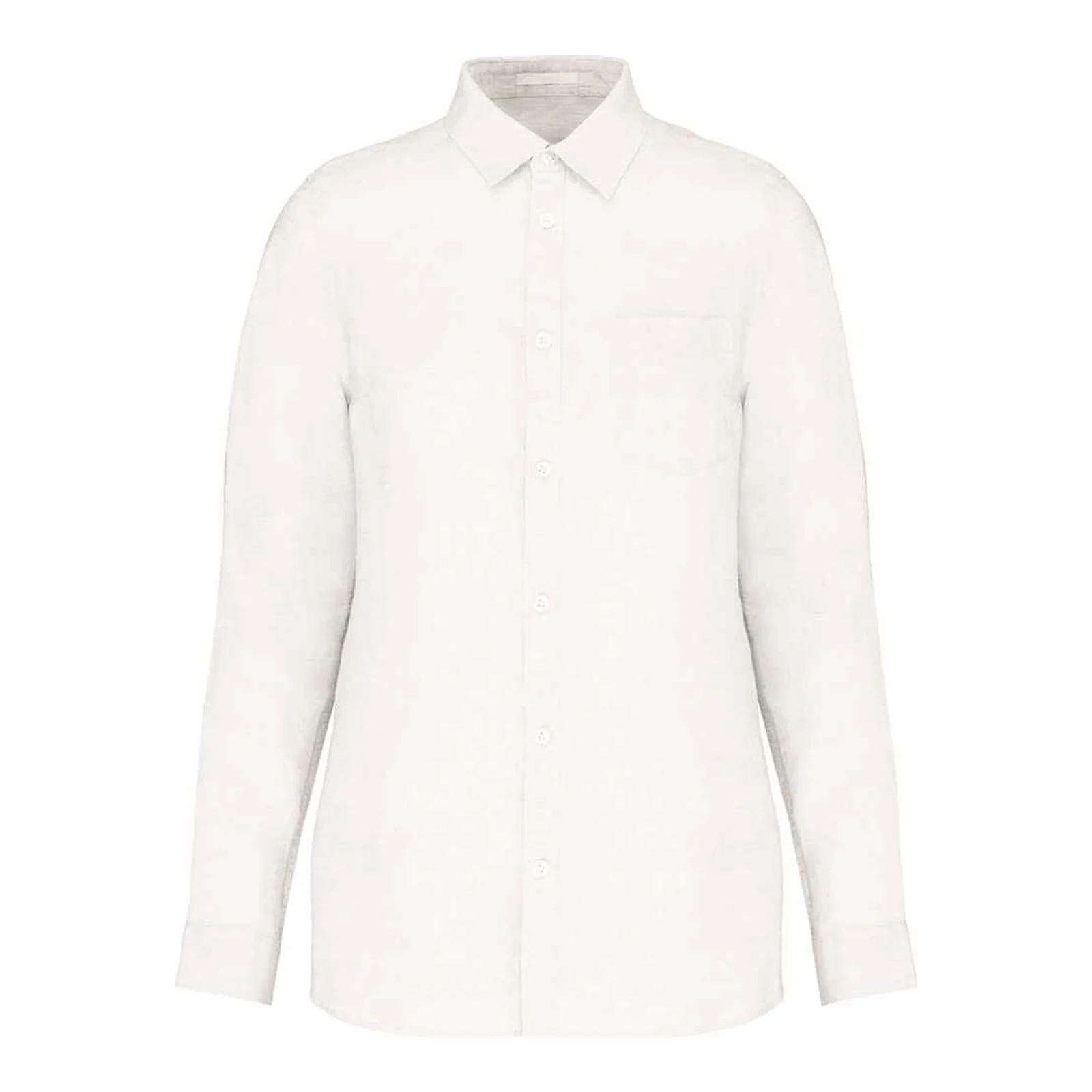 Spasso Ladies Long Sleeve Linen Shirt