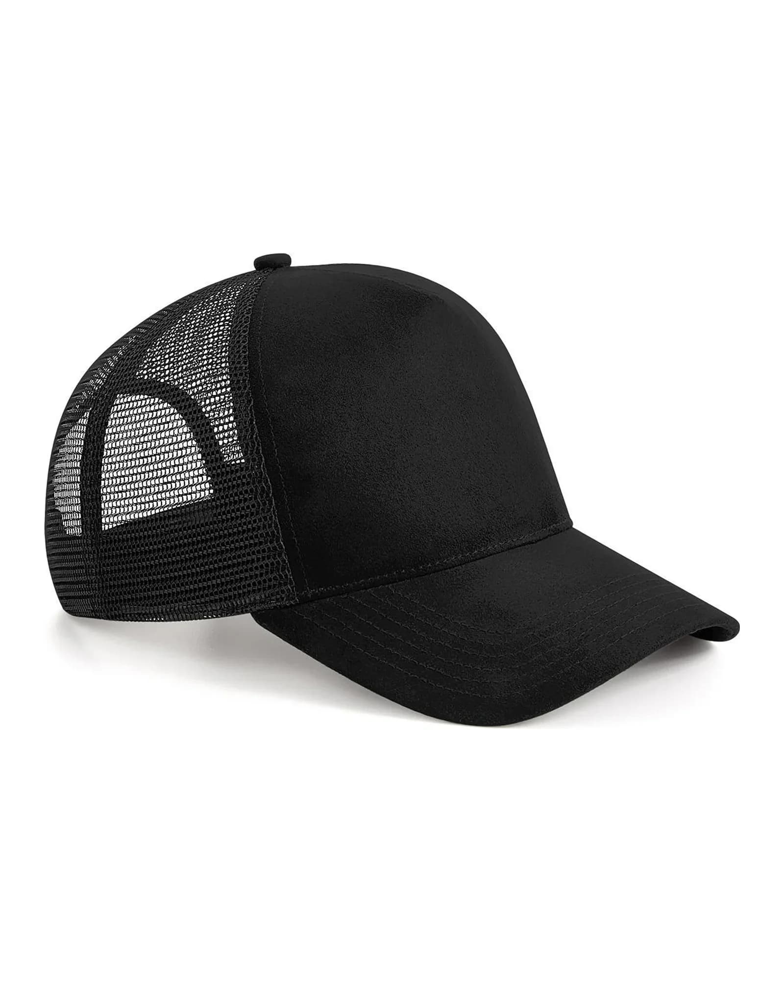 Suede Snapback Trucker