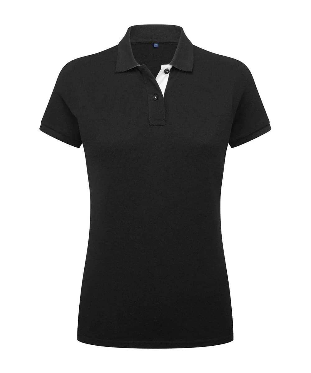Women's Contrast Polo