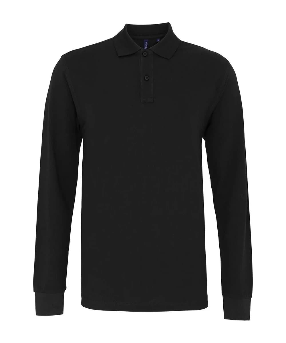 Men's Classic Fit Long Sleeved Polo