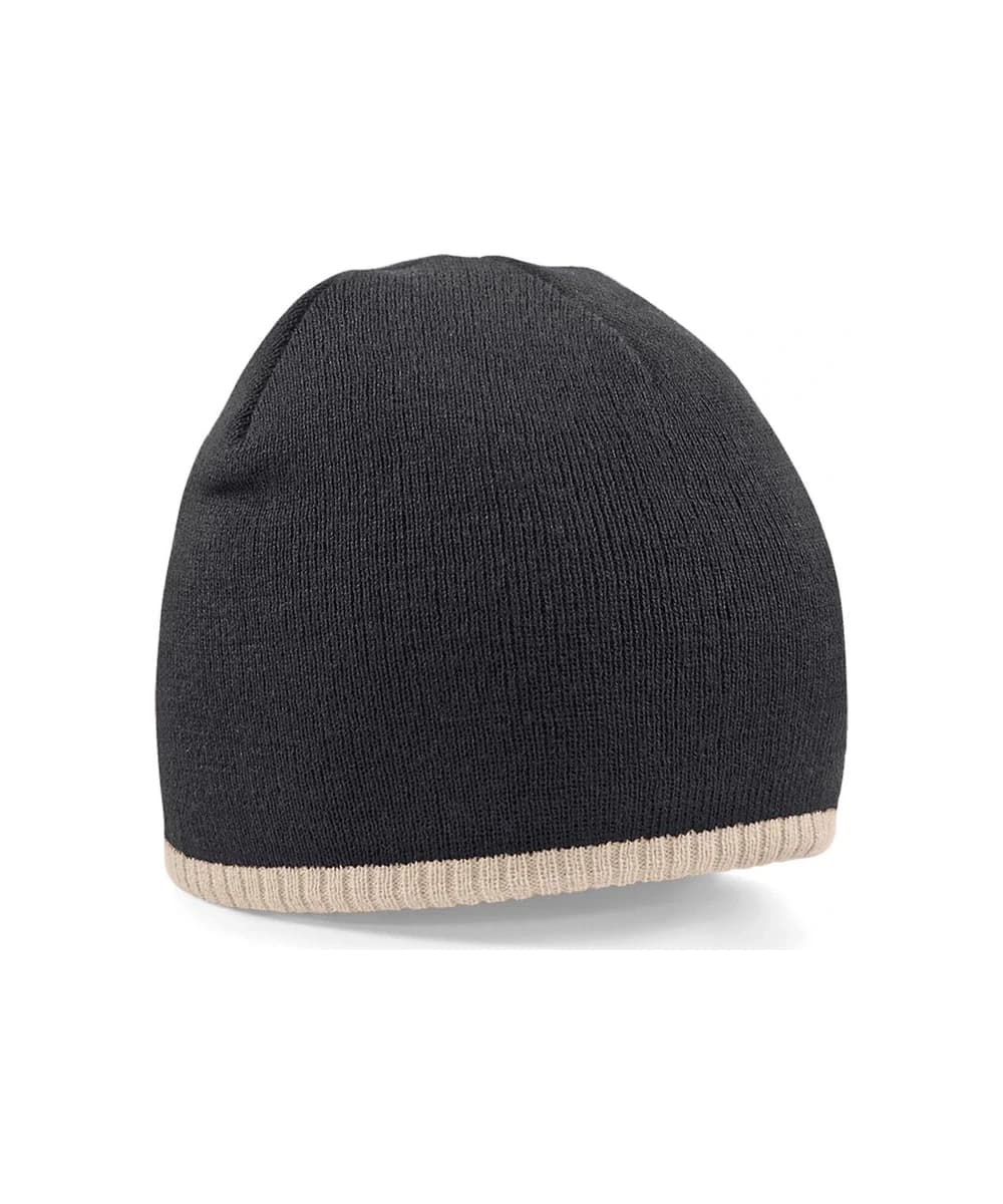 Two-Tone Pull-On Beanie