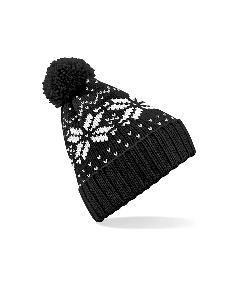 Fair Isle Snowstar Beanie
