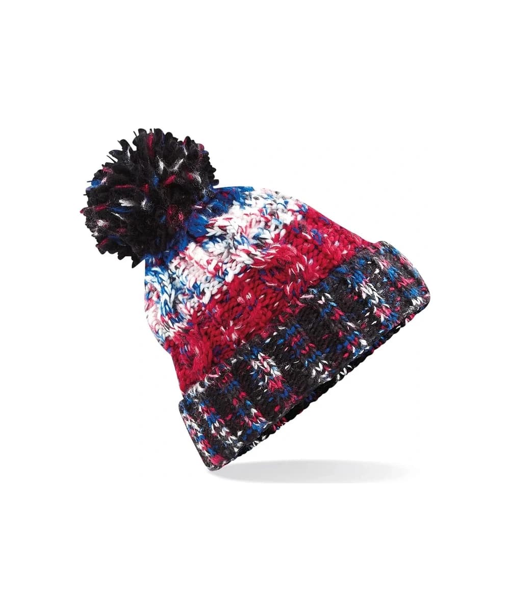 Corkscrew Pom Pom Beanie