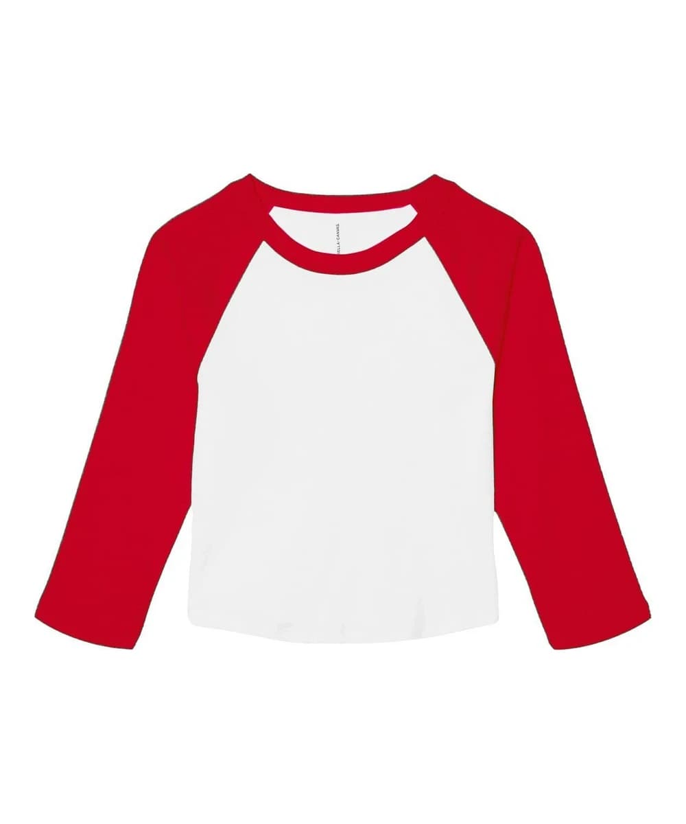 Women’s Micro Rib 3/4 Raglan Baby T-Shirt