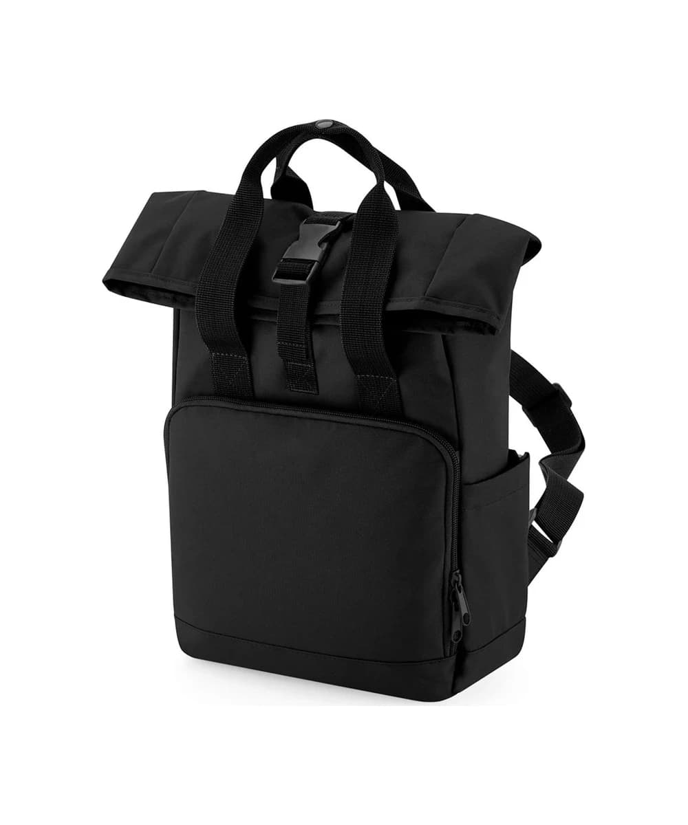 Recycled Mini Twin Handle Roll-Top Backpack