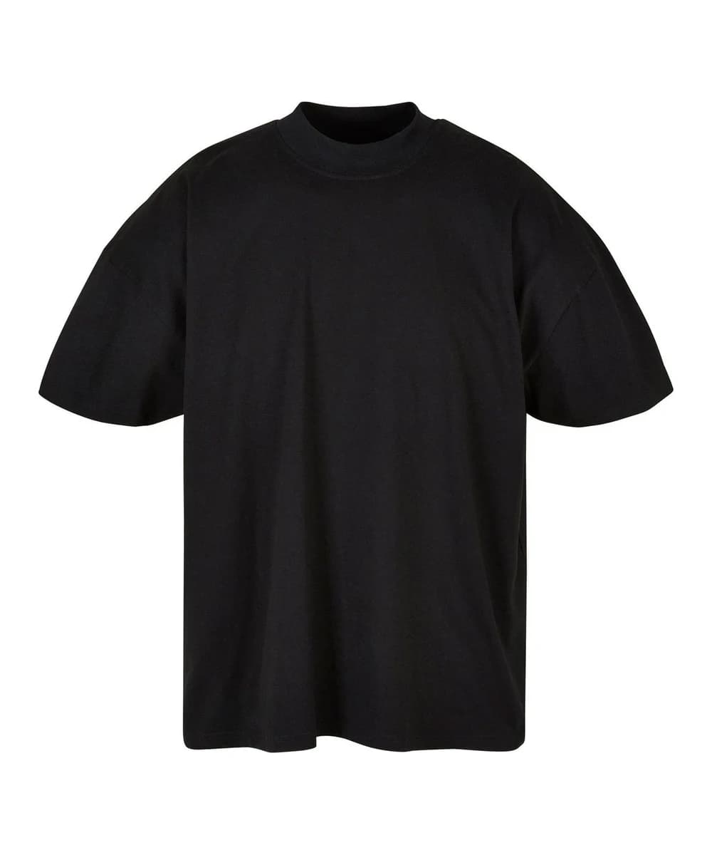 Oversized Mock Neck Tee