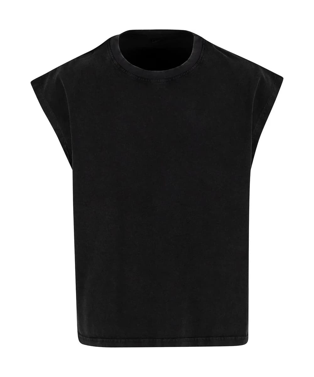 Vintage Cropped Heavy Sleeveless Tee