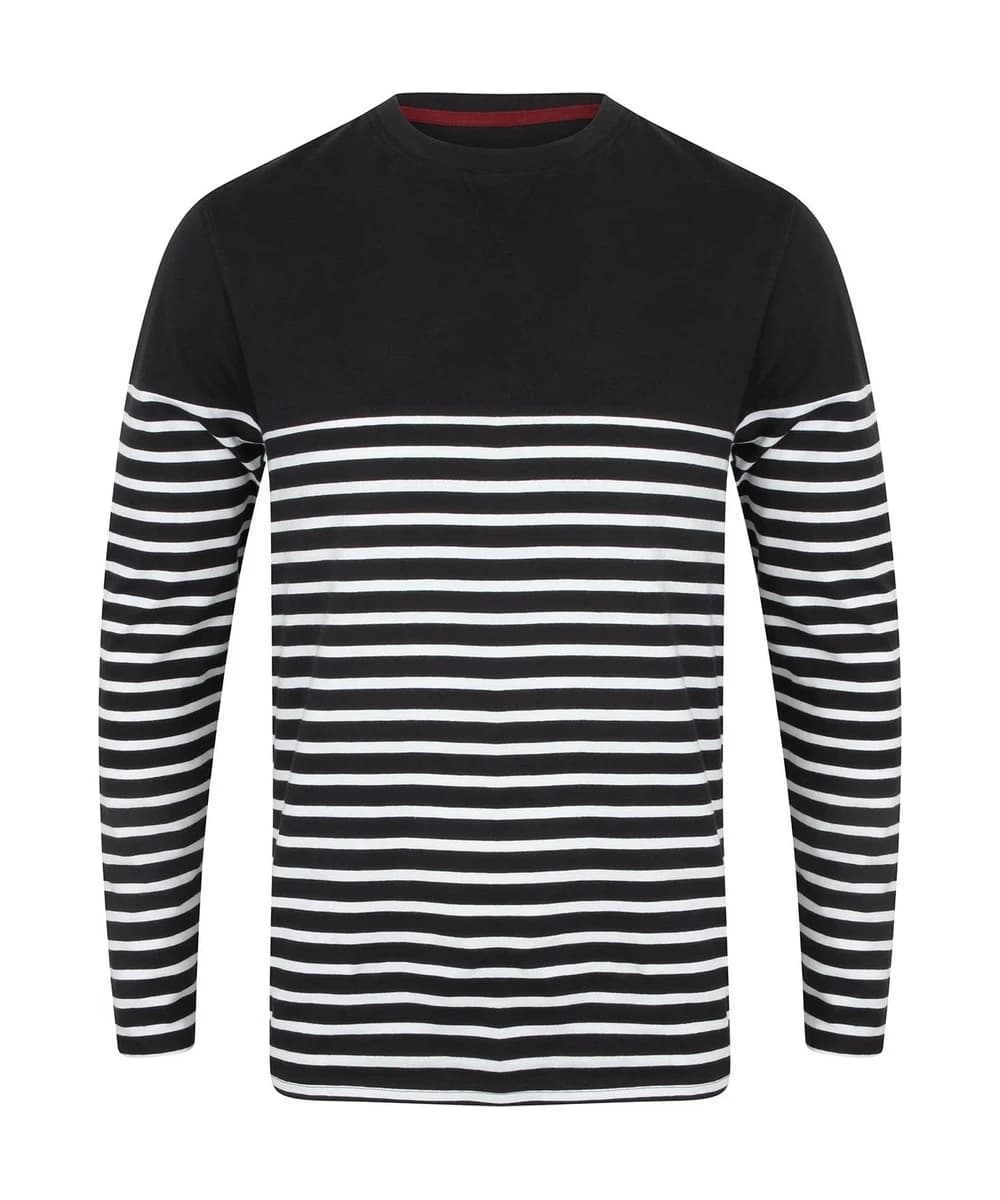 Long Sleeve Breton Striped T