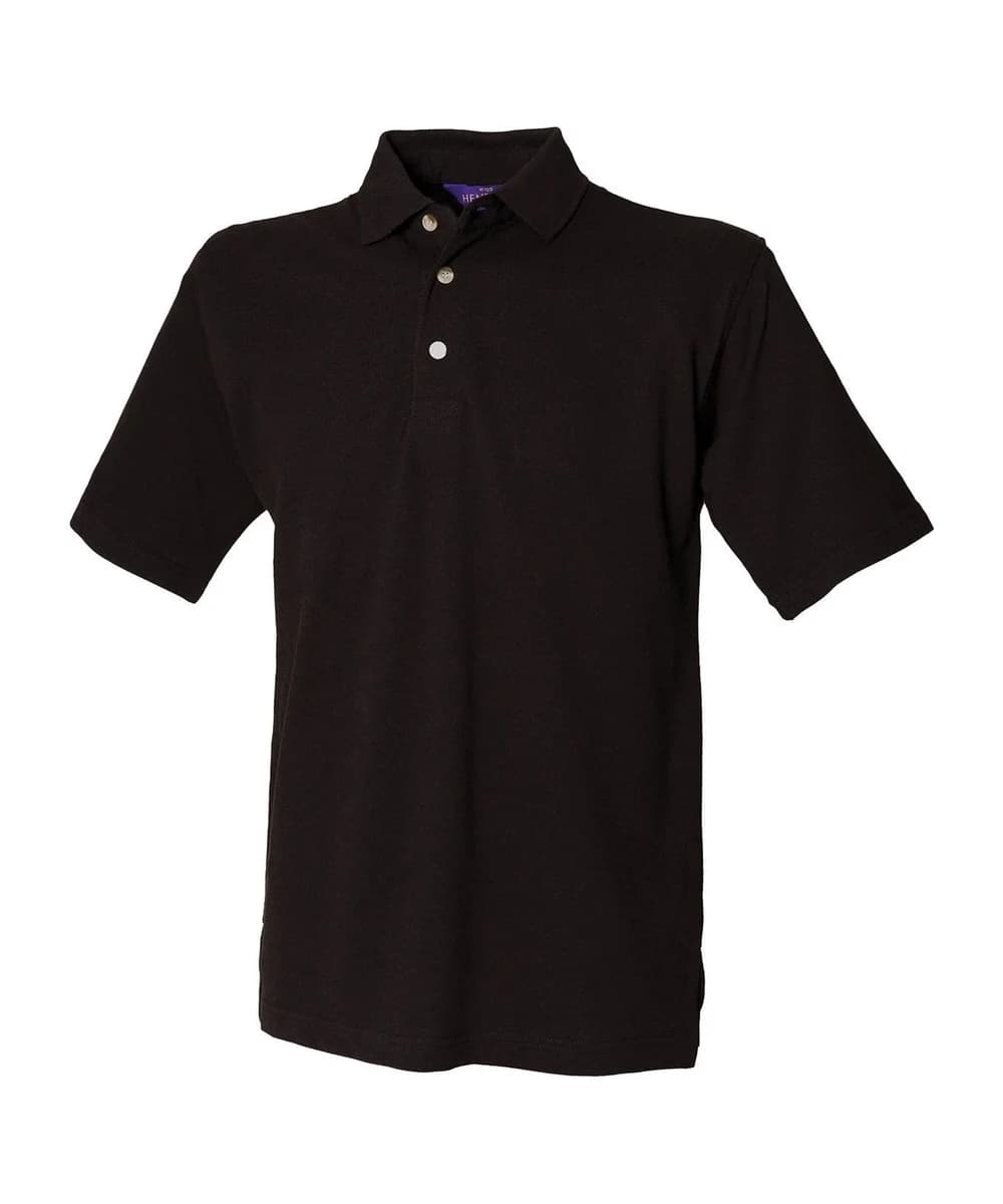 Classic Cotton Piqué Polo With Stand-Up Collar