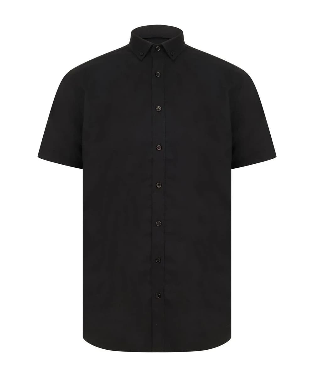 Modern Short Sleeve Oxford Shirt