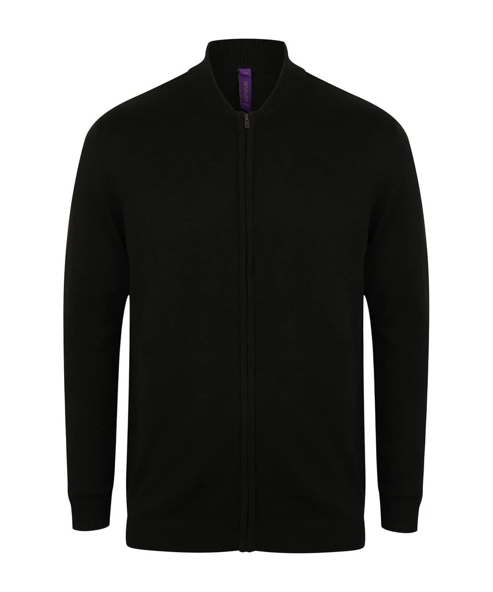 Unisex Zip-Through Cardigan