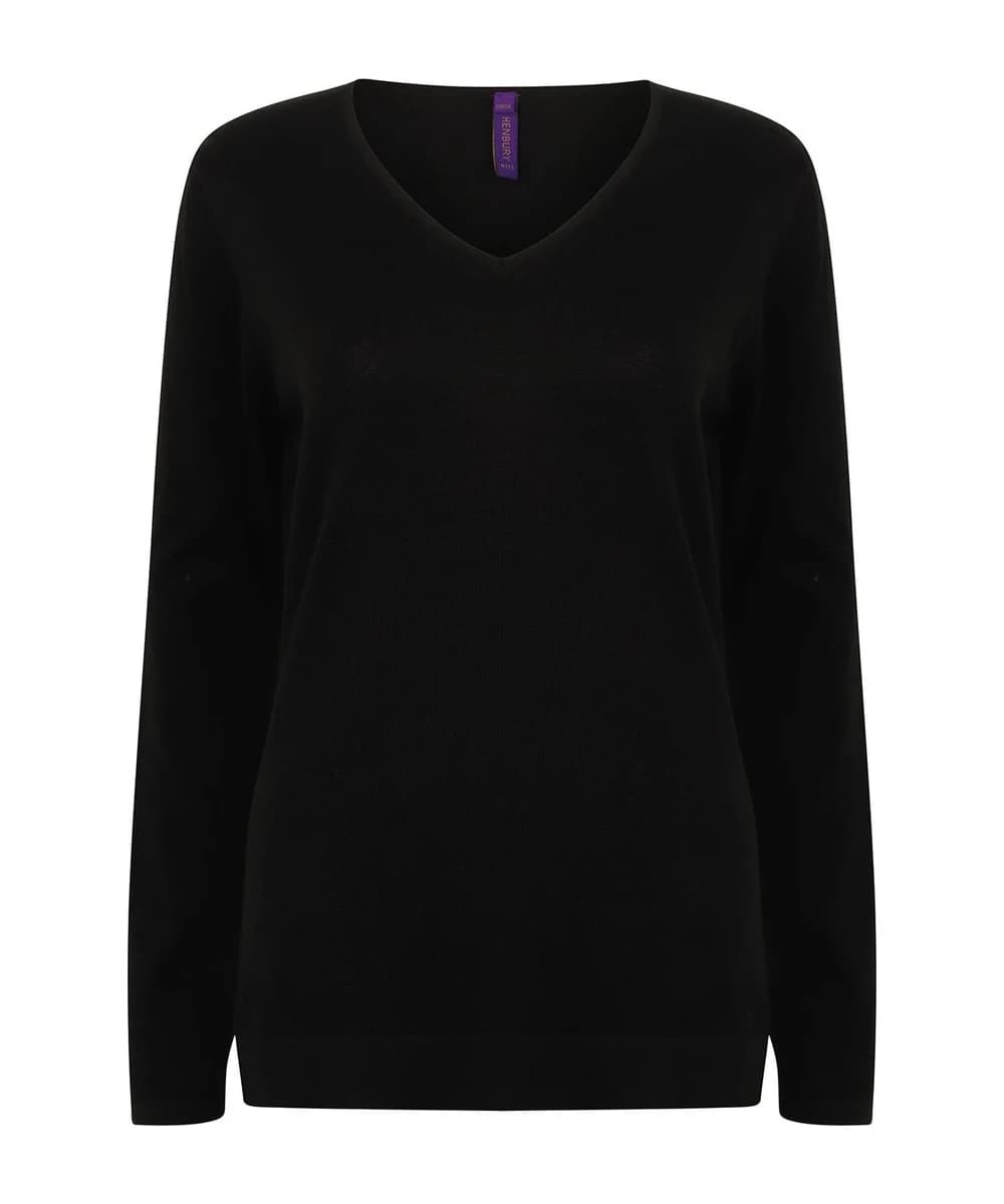 Women's 12 Gauge V-Neck Jumper