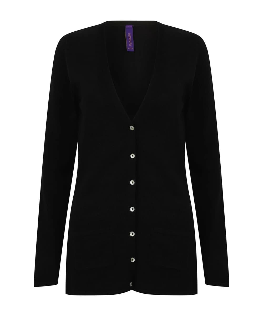 Women's V-Button Cardigan
