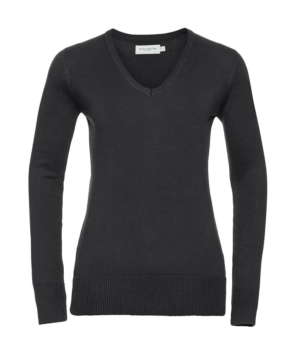 Women's V-Neck Knitted Sweater