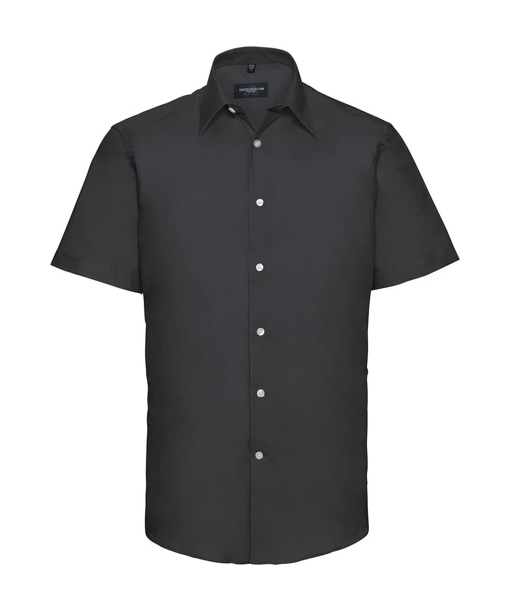 Short Sleeve Easycare Tailored Oxford Shirt