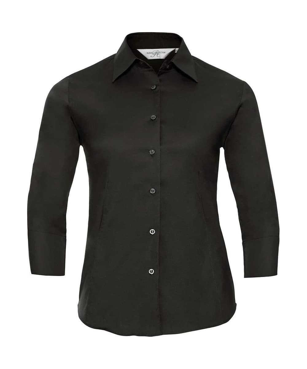 Women's ¾ Sleeve Easycare Fitted Shirt