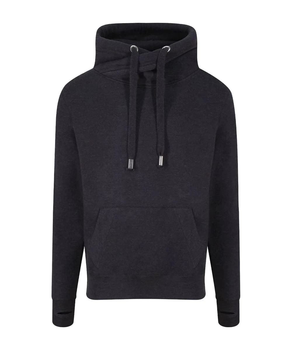 Cross Neck Hoodie