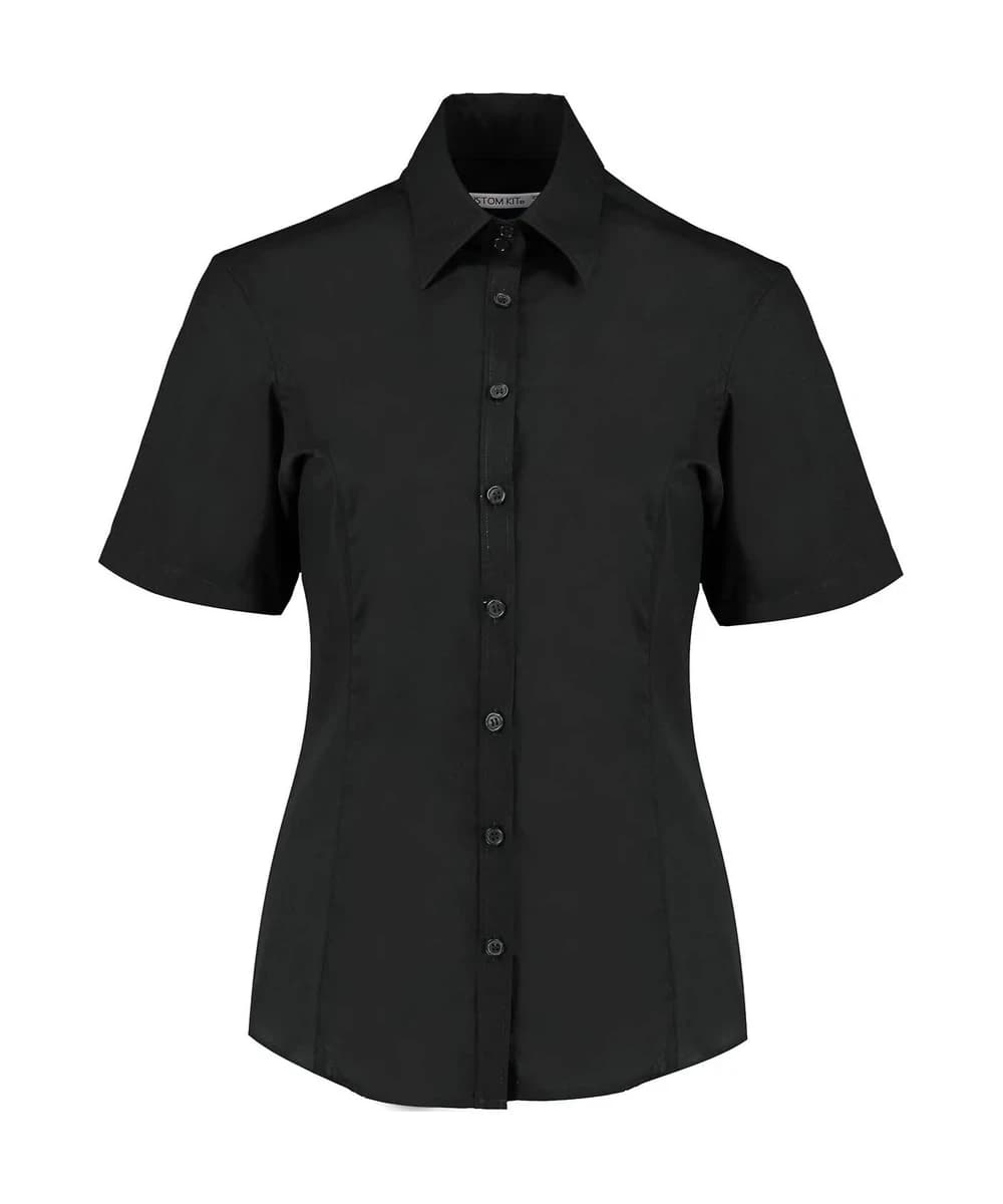 Business Blouse Short-Sleeved (tailored Fit)