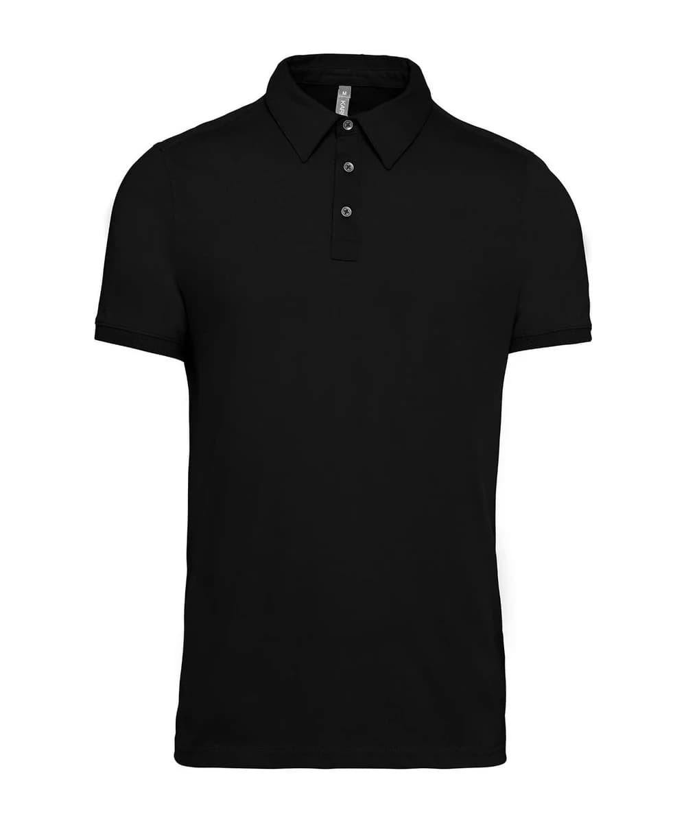 Jersey Knit Polo Shirt