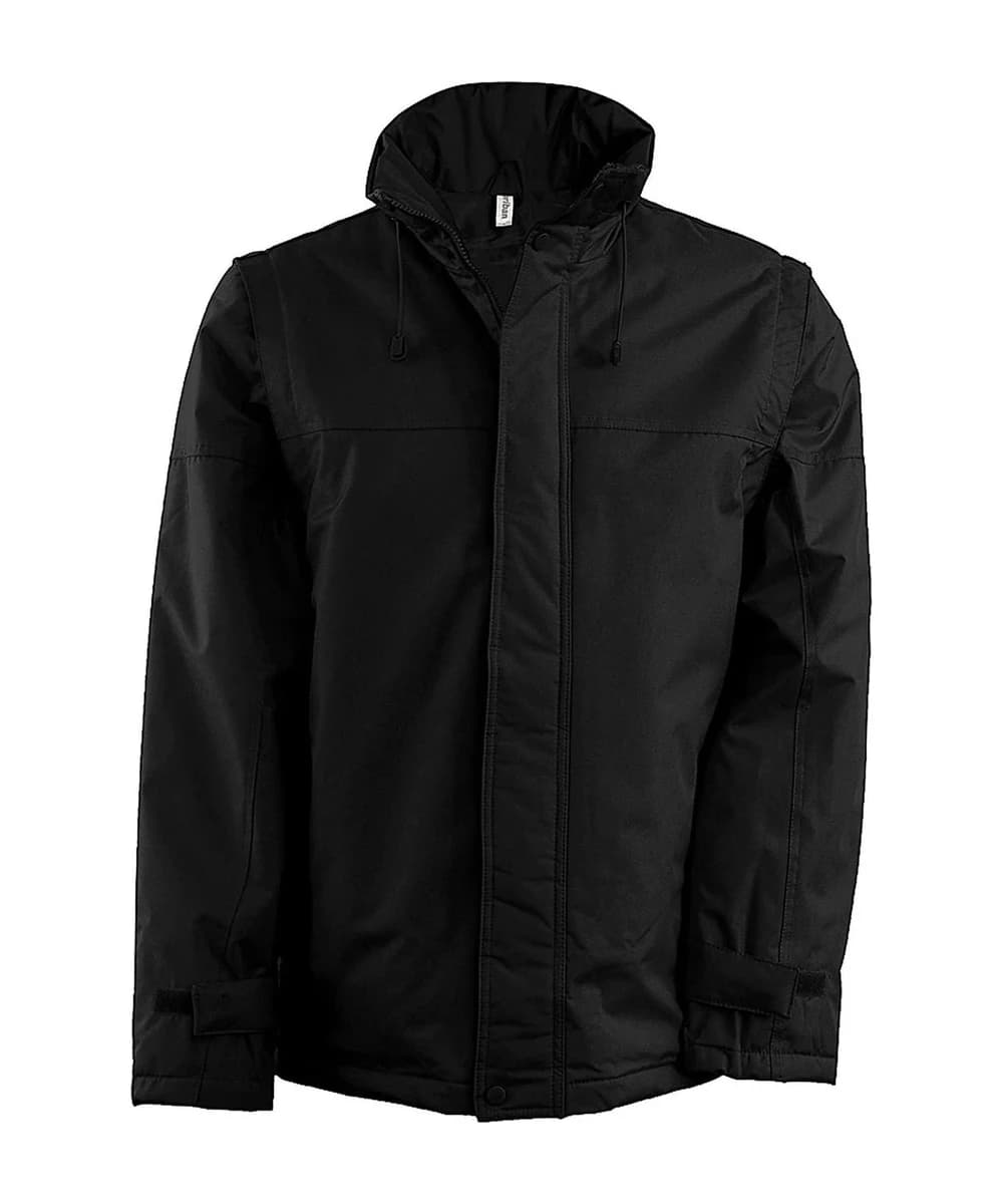 Detachable-Sleeved Blouson Jacket