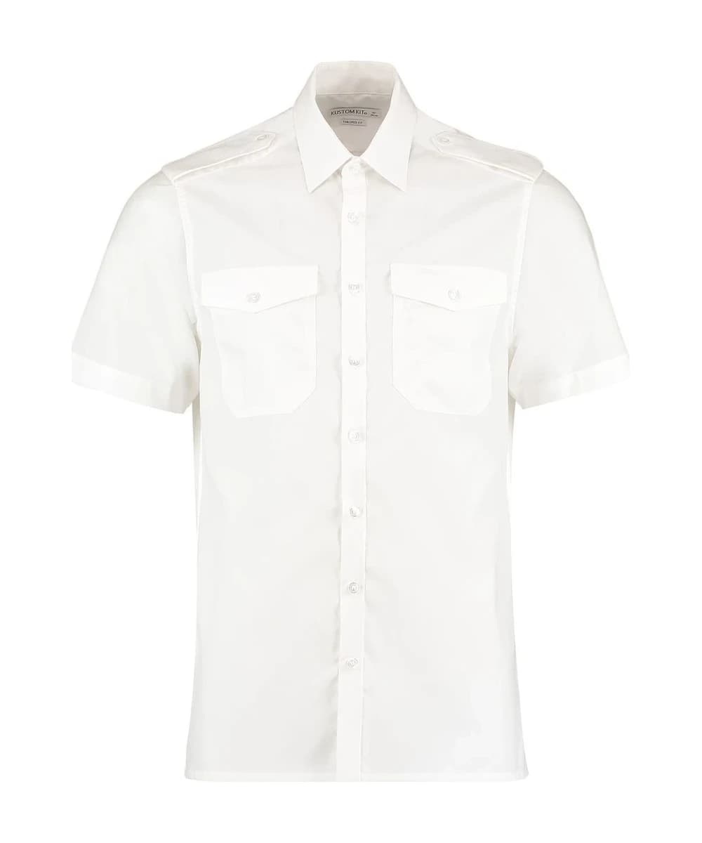 Pilot Shirt Short-Sleeved (tailored Fit)