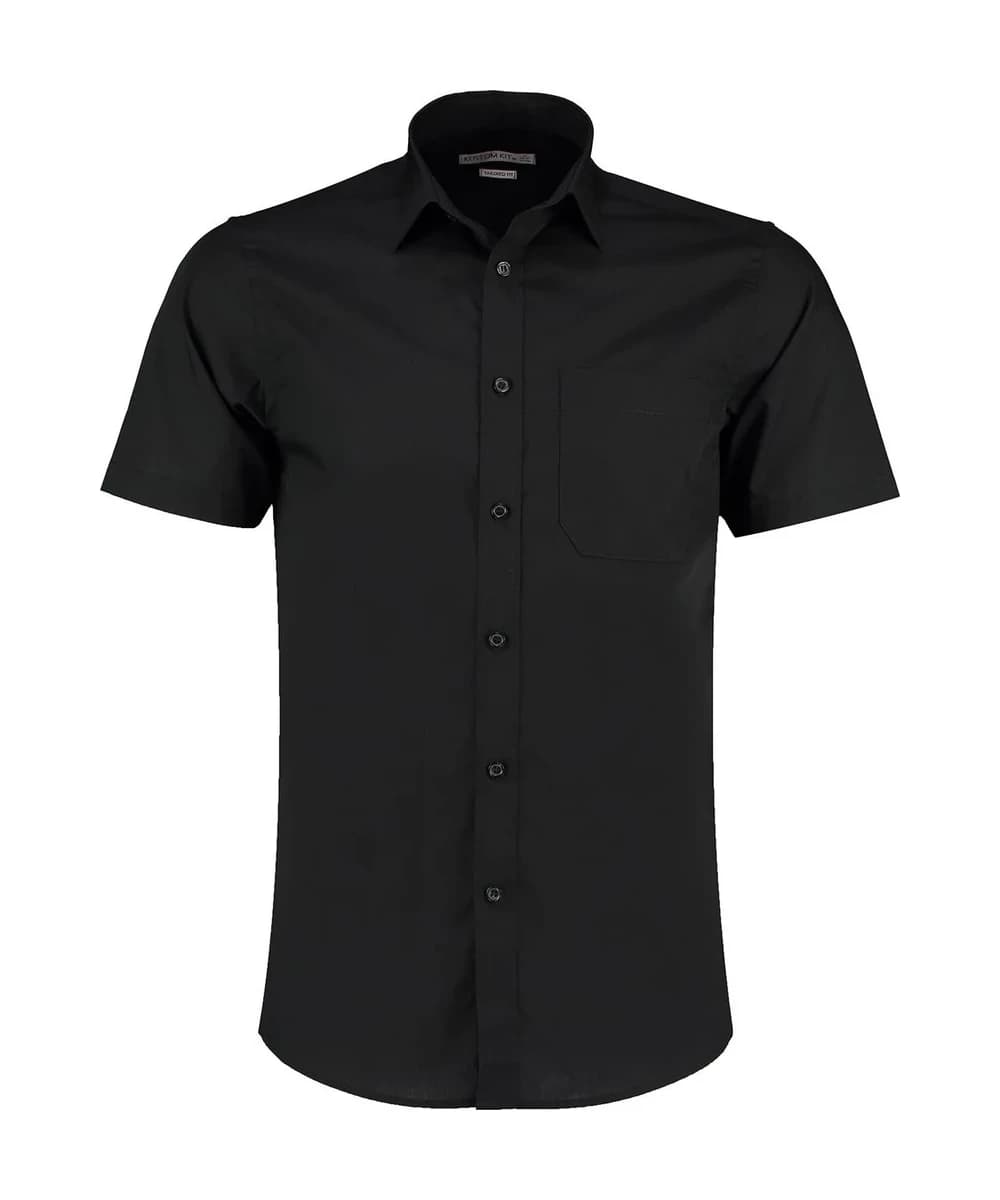 Poplin Shirt Short-Sleeved (tailored Fit)