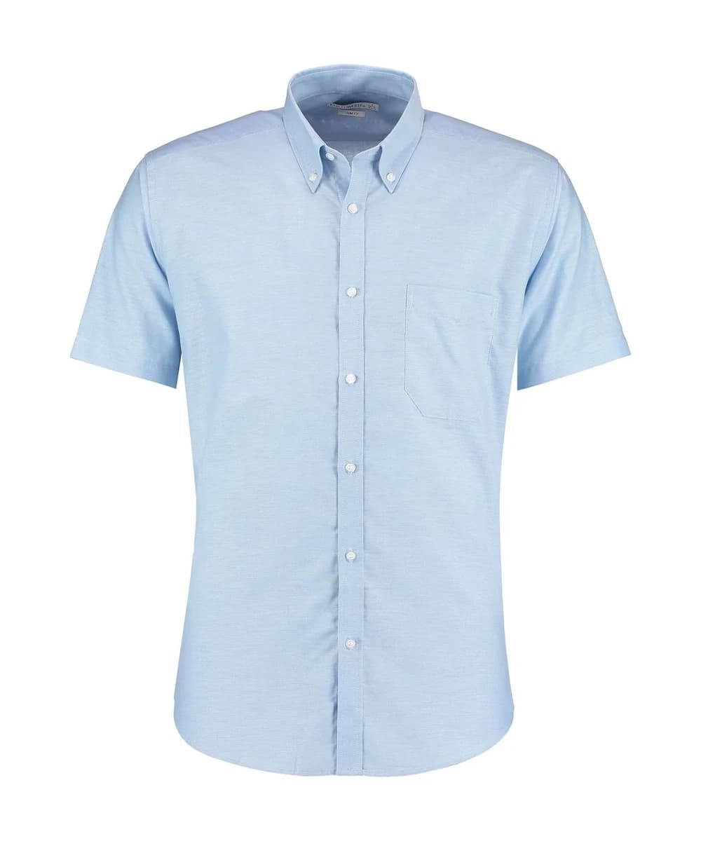 Slim Fit Workwear Oxford Shirt Short Sleeve