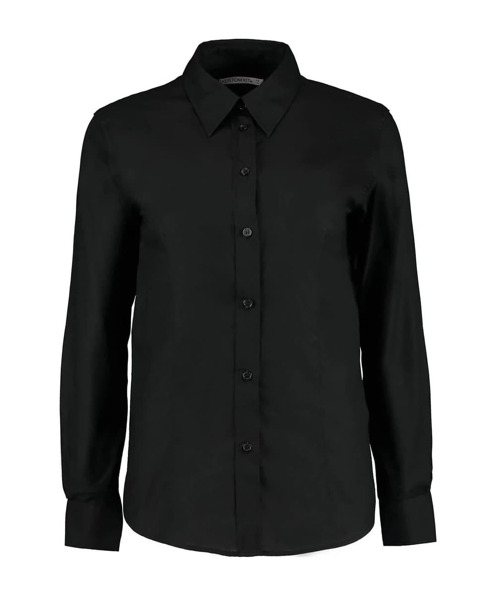 Women's Workplace Oxford Blouse Long-Sleeved (tailored Fit)