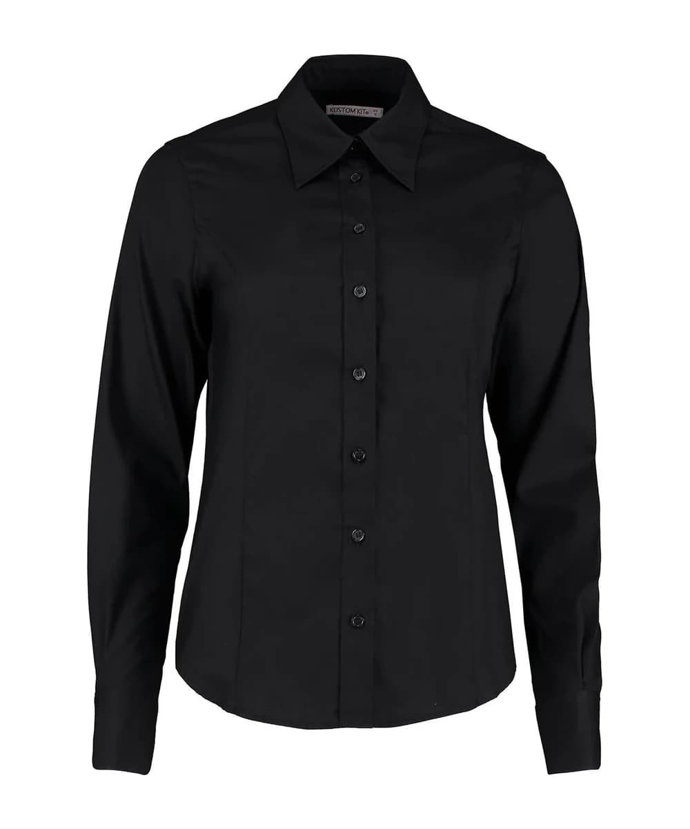 Women's Corporate Oxford Blouse Long-Sleeved (tailored Fit)