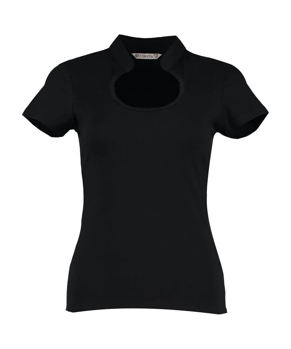 Women's Corporate Top Keyhole Neck (regular Fit)