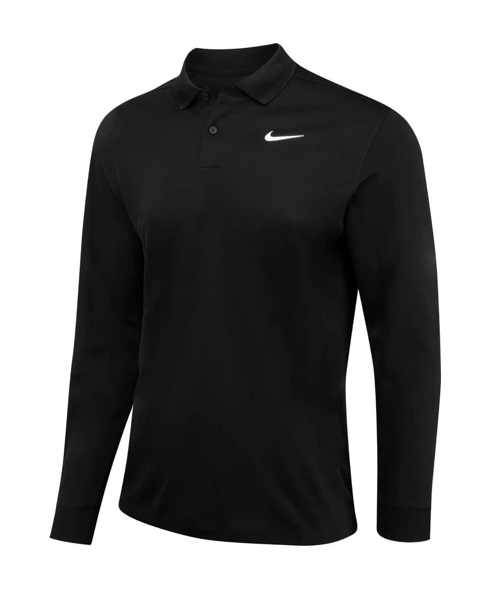 Nike Dri-Fit Victory Solid Long Sleeve Polo