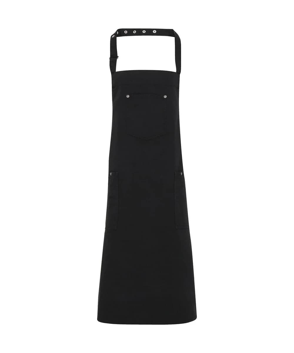 Chino Cotton Bib Apron